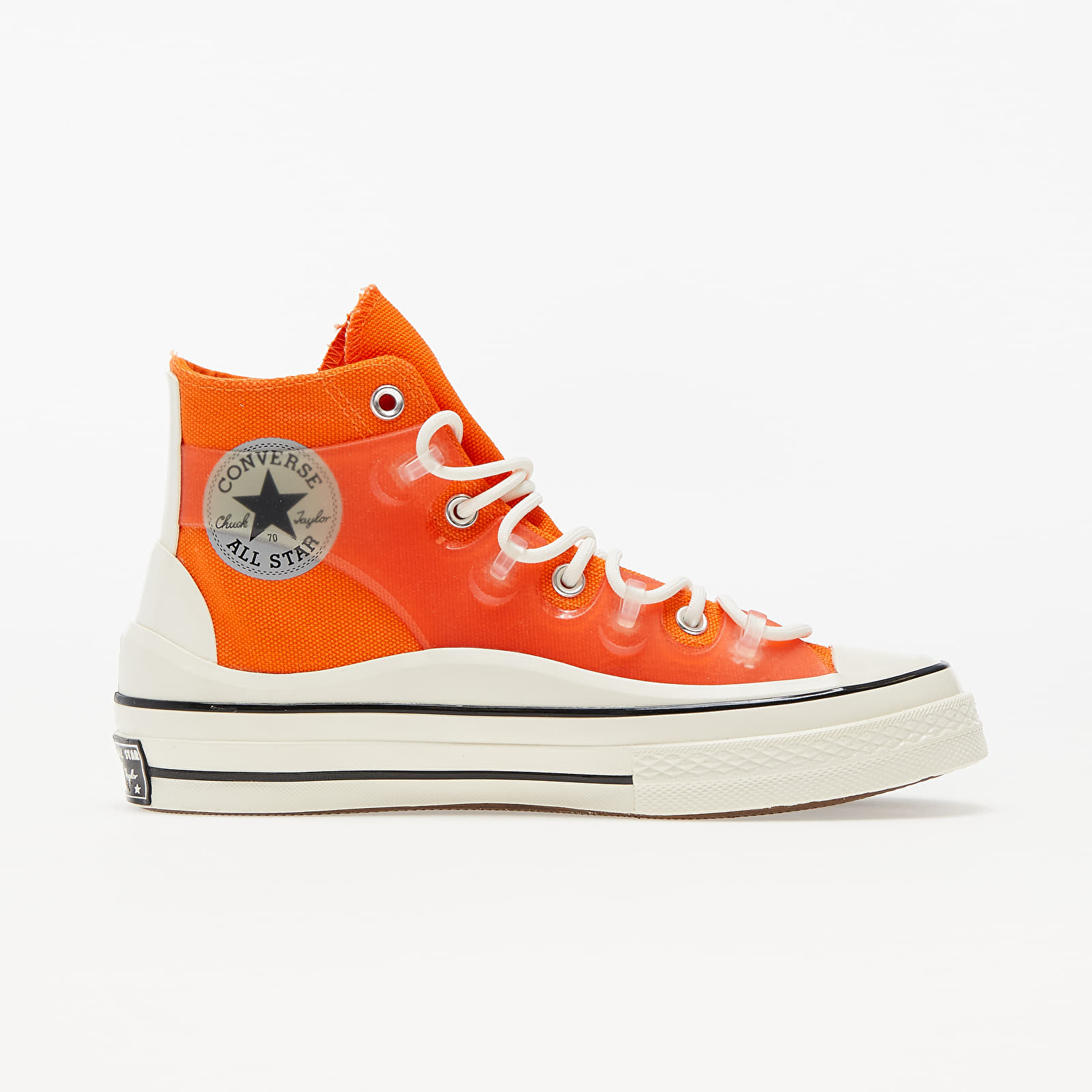 Men s shoes Converse Chuck 70 Translucent Caged Bold Mandarin Egret Black Footshop