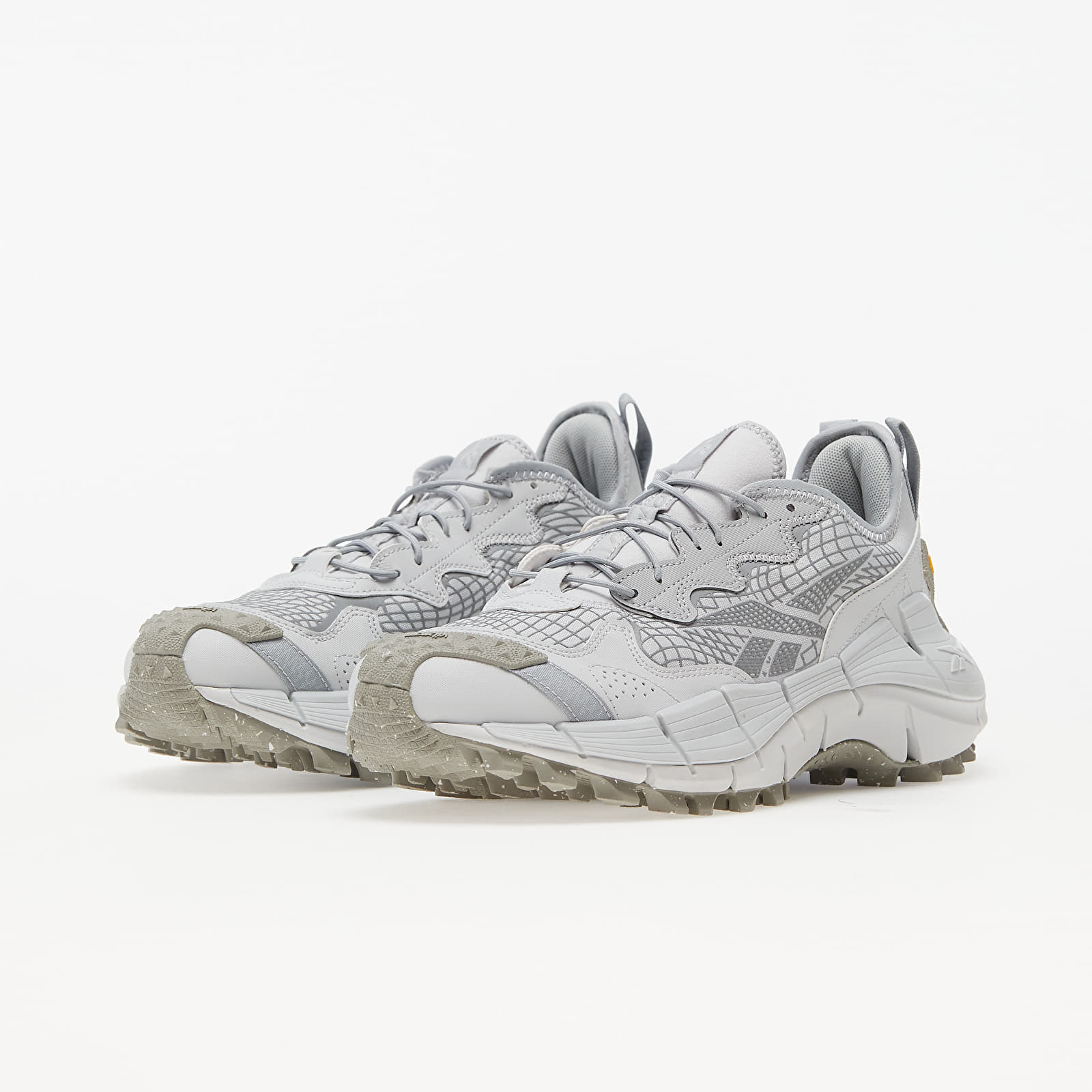Men s shoes Reebok Zig Kinetica II Edge Pure Grey 3 Pure Grey 2