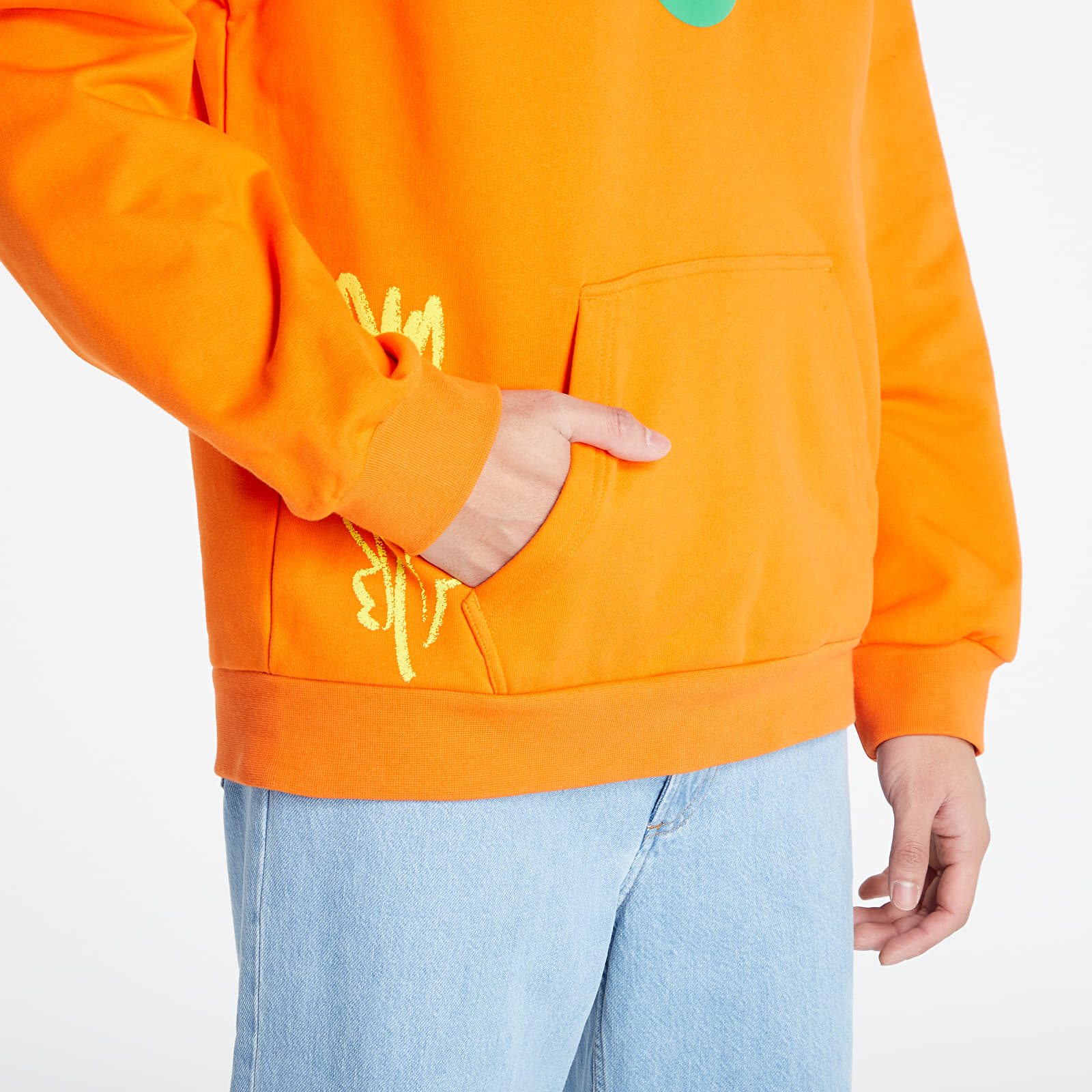 Hupparit ja collegepaidat adidas x Sean Wotherspoon Superturf Hoody Orange