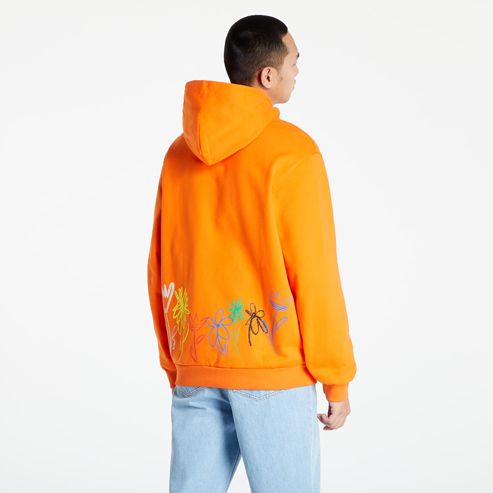 Hupparit ja collegepaidat adidas x Sean Wotherspoon Superturf Hoody Orange