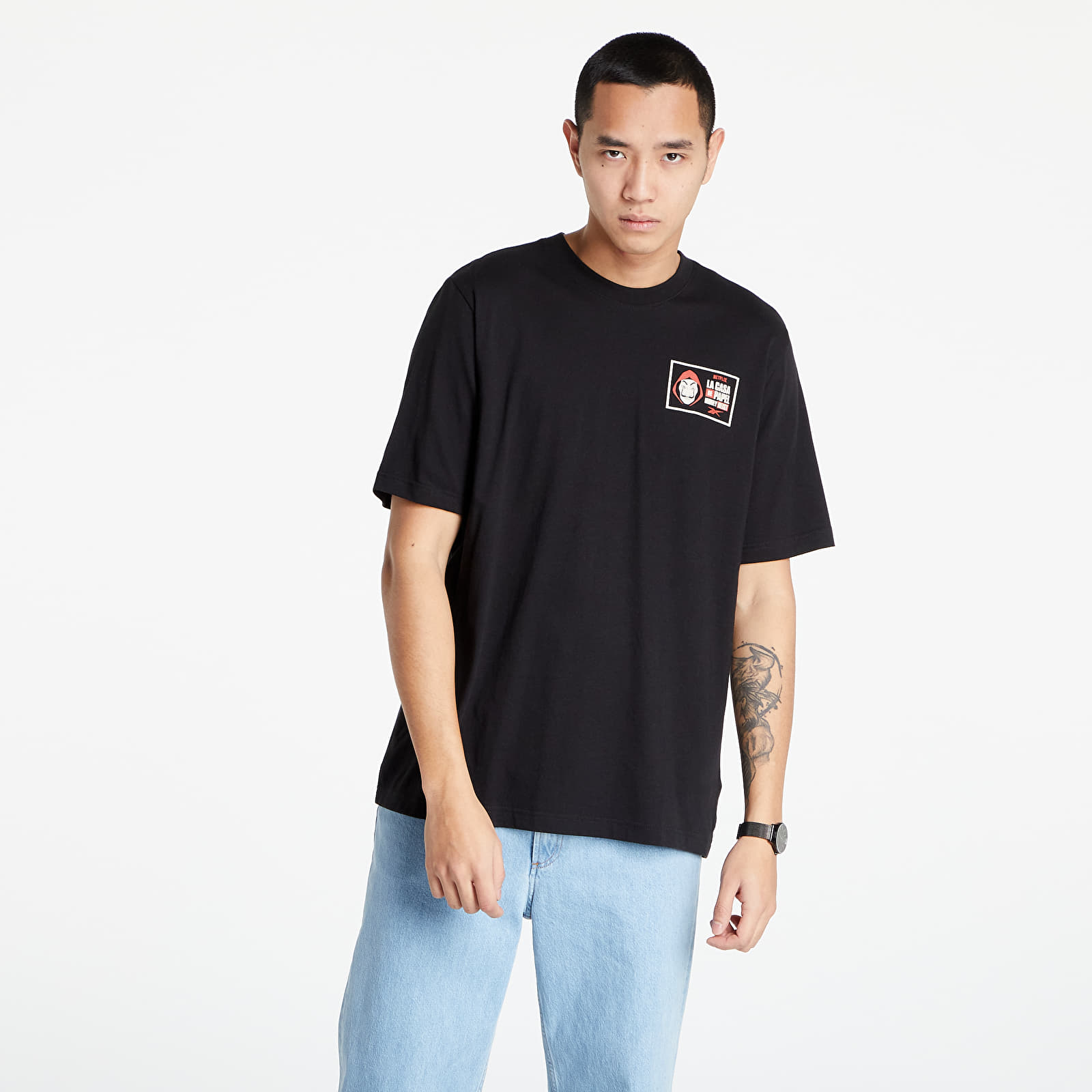 Magliette Reebok x La Casa De Papel T-Shirt Black