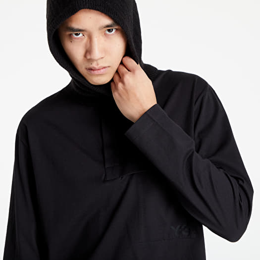 T-shirts Y-3 M Classic Henley Black | Footshop
