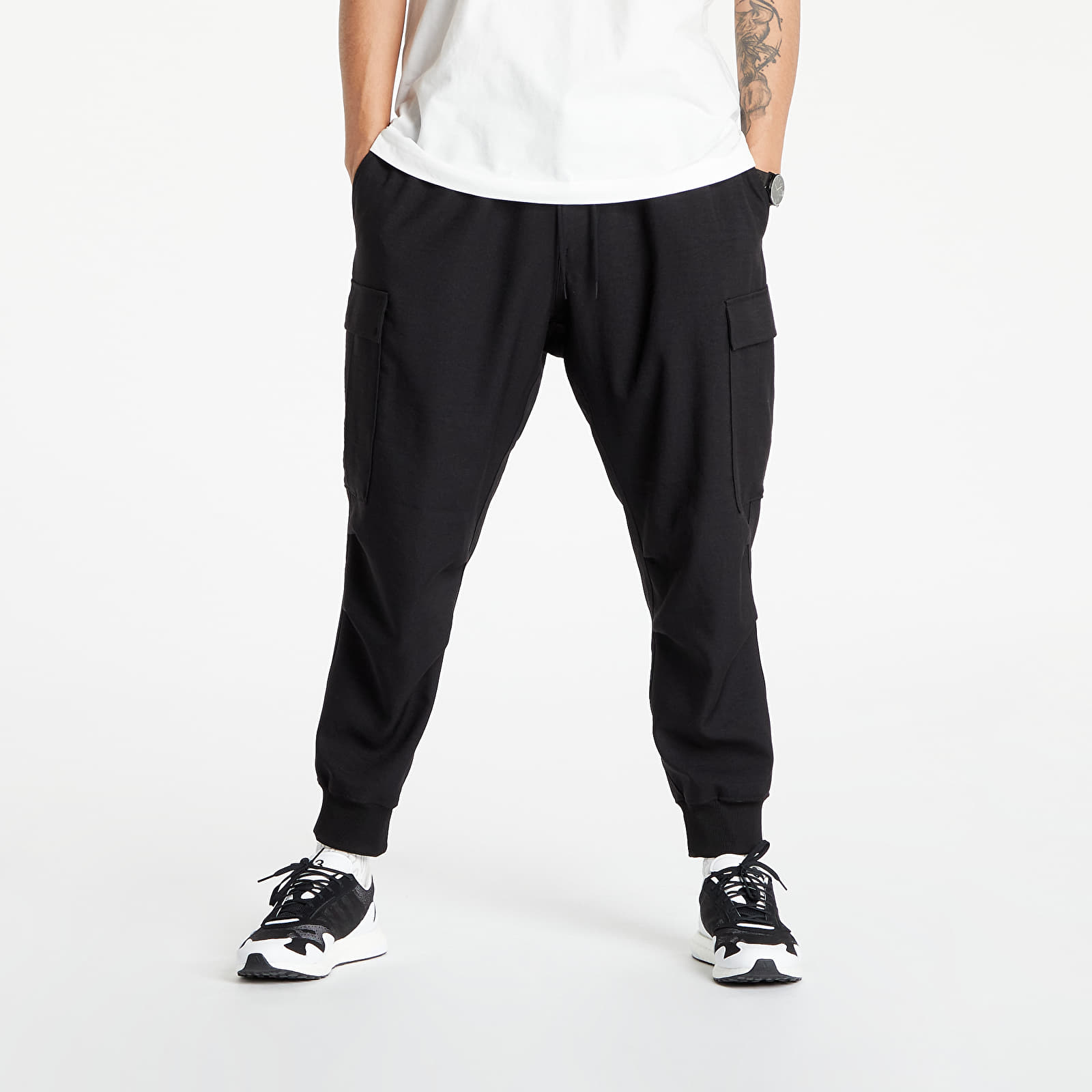 Nohavice Y-3 M Cl Sport Uni Cuffed Cargo Pant Black