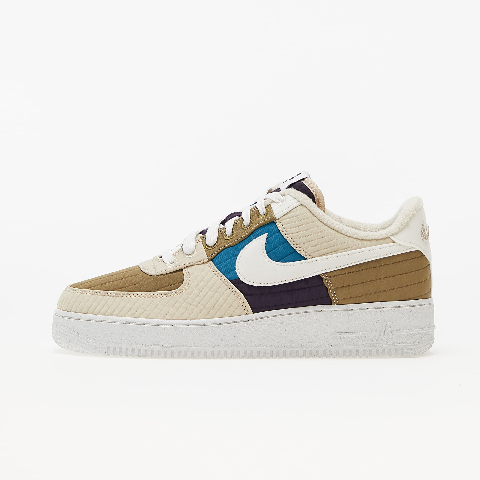 Miesten kengät Nike Air Force 1 '07 LX Brown Kelp/ Sail-Rattan-Cave Purple