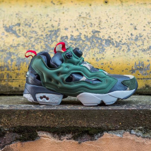 Reebok fury pump uomo verde sales