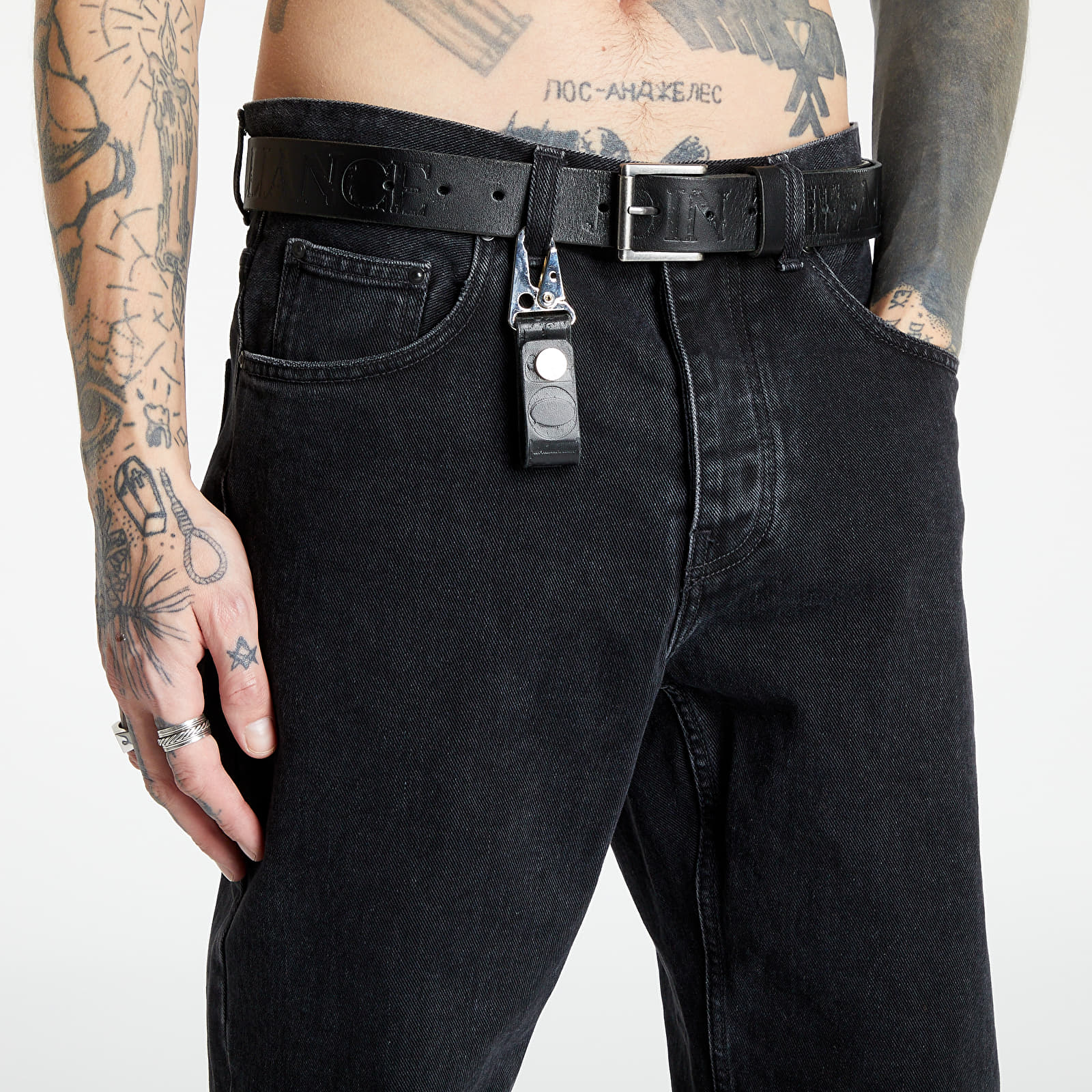 Ceintures Footshop x APEX Join The Alliance Belt Black/ Silver