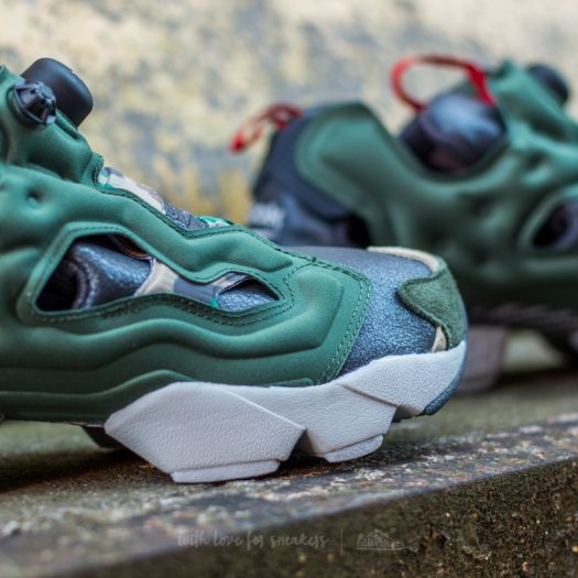 Reebok fury pump hotsell uomo verde