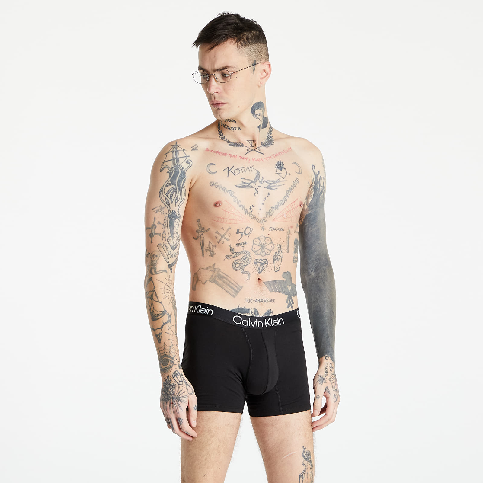 Boxer shorts Calvin Klein Structure Cotton Boxer Brief 3 Pack