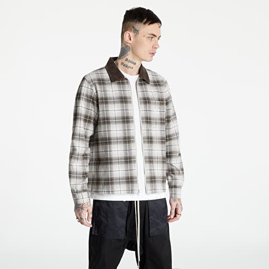 Shirt Stüssy Frank Plaid Zip LS Shirt