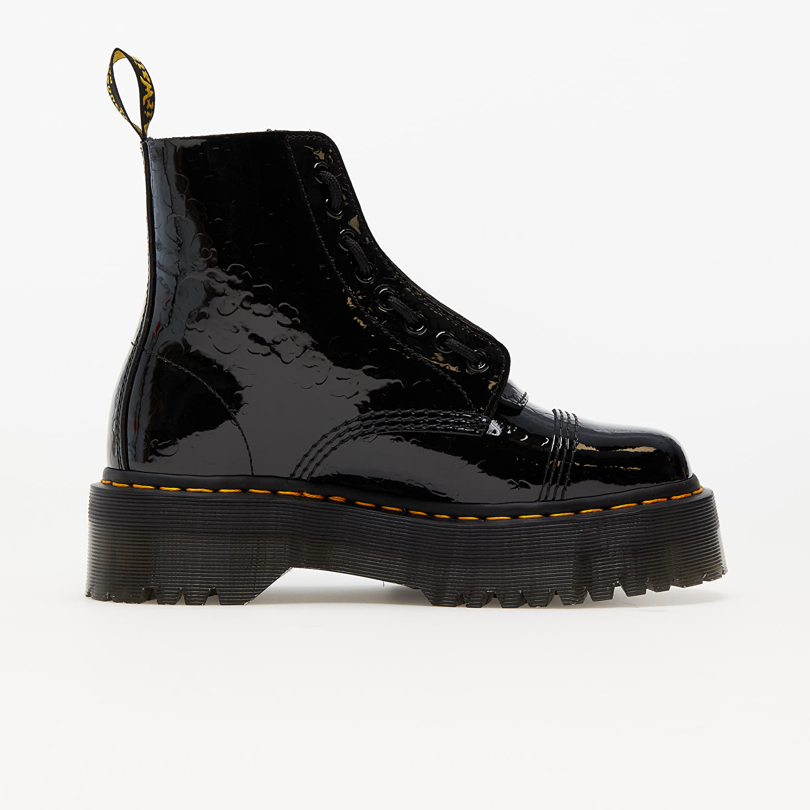 Moteriška avalynė Dr. Martens Sinclair Black Patent Lamper Leopard Emboss