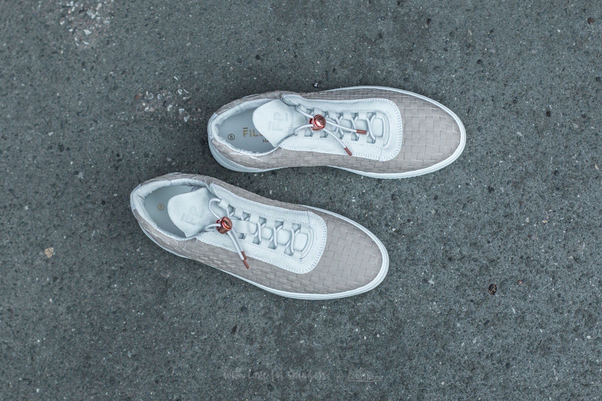 Buty męskie Filling Pieces Low Top Twist Beige