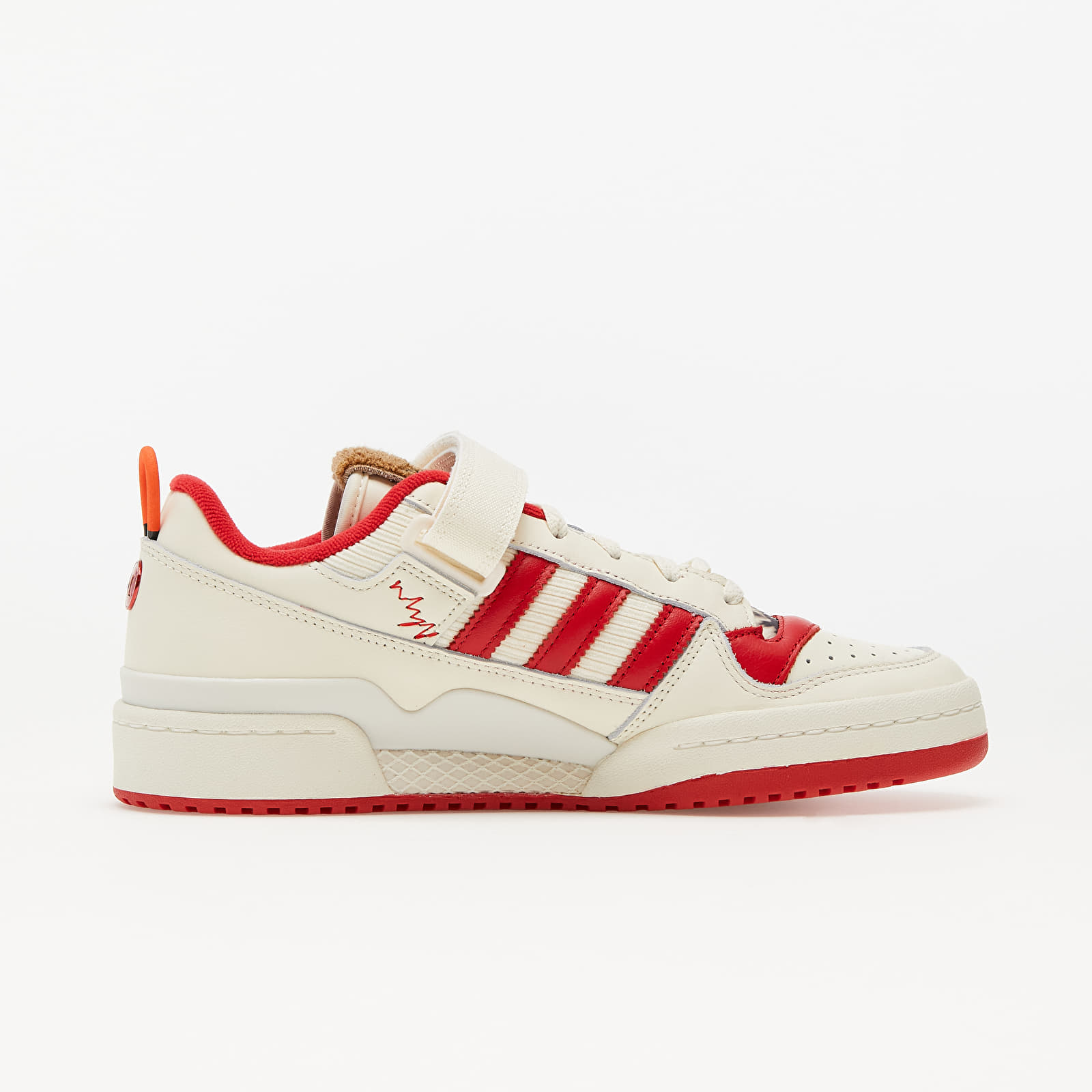 Moški čevlji adidas Forum Home Alone Core White/ Collegiate Red/ Off White