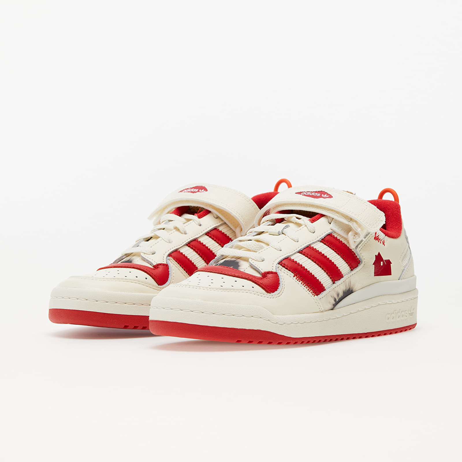 Moški čevlji adidas Forum Home Alone Core White/ Collegiate Red/ Off White