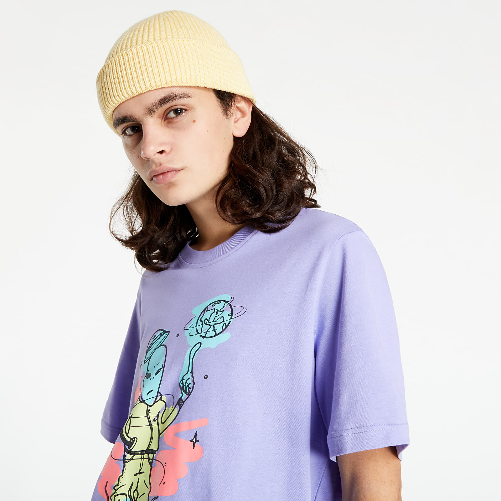 T-shirts adidas Stoked Tee Alien Light Purple (HC7150) | Footshop