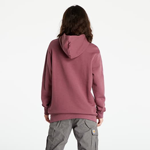 Adidas originals trefoil hoodie burgundy cheap