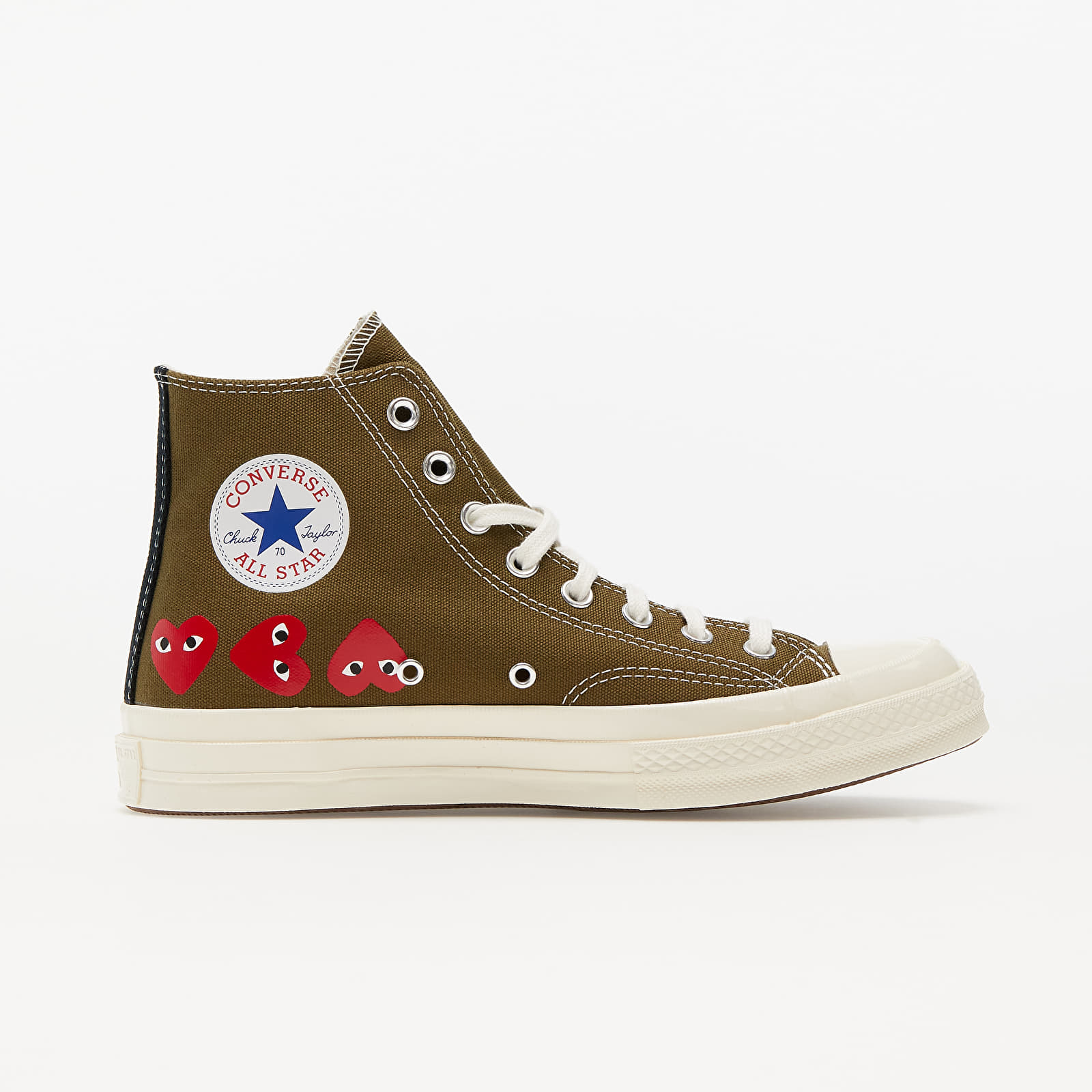 Cdg converse on sale khaki