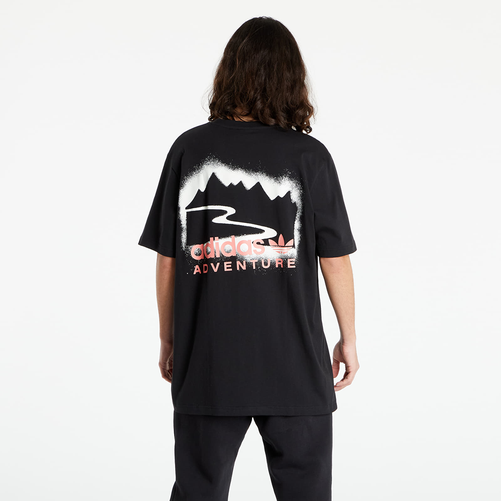 T-shirts adidas Adventure Mountain Spray Tee Black | Footshop