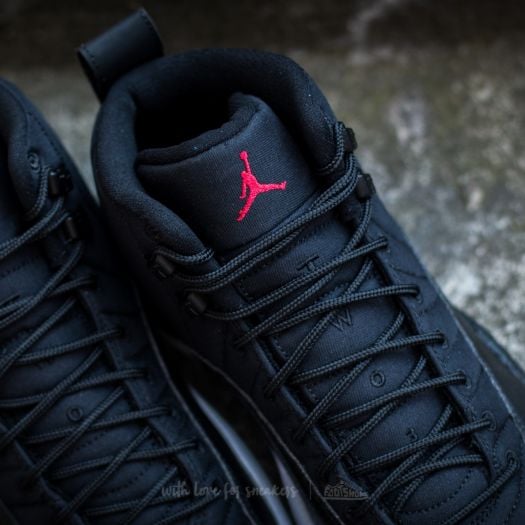 All black jordan 12 men deals