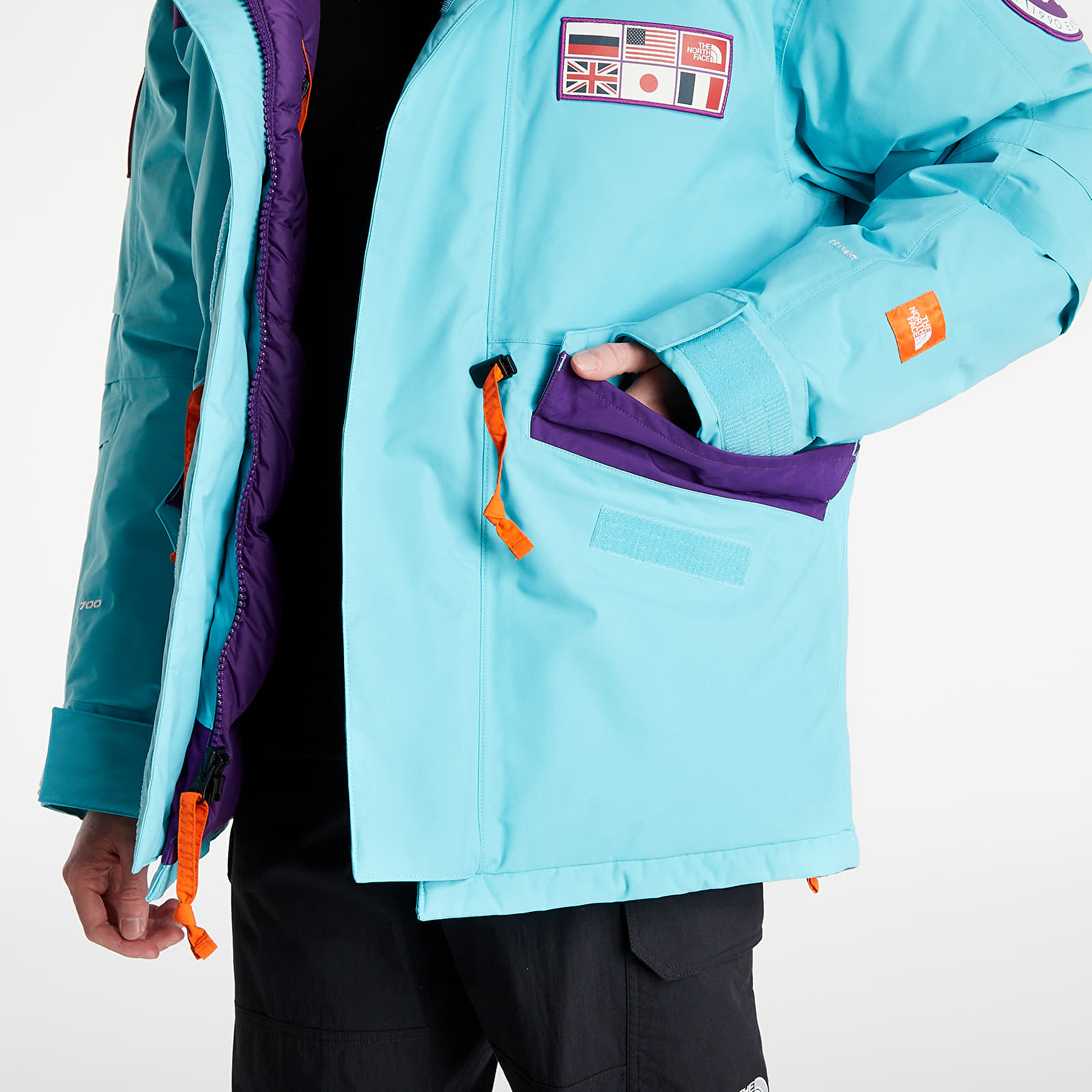 Jackets The North Face Tae Exped Parka Transantarctic Blue