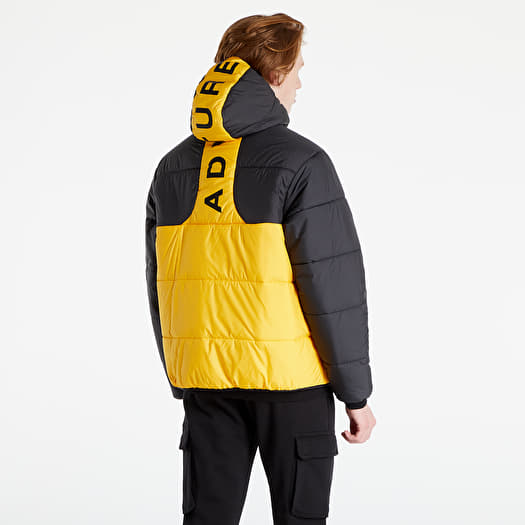 Adidas jacket yellow and black clearance