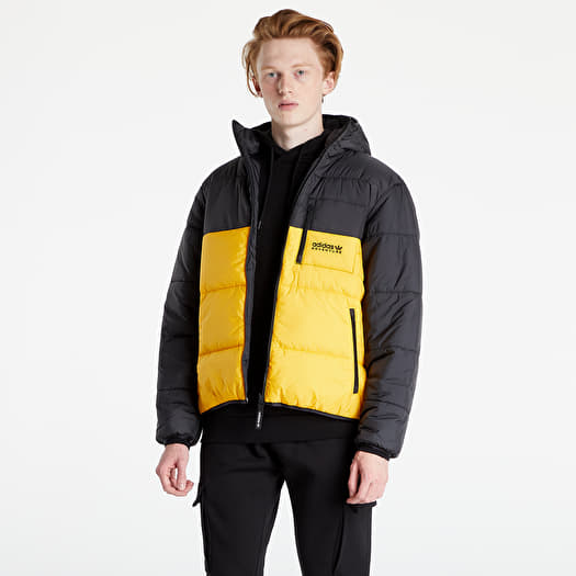 Jackets adidas Adventure Puffer Jacket Black Active Gold Footshop