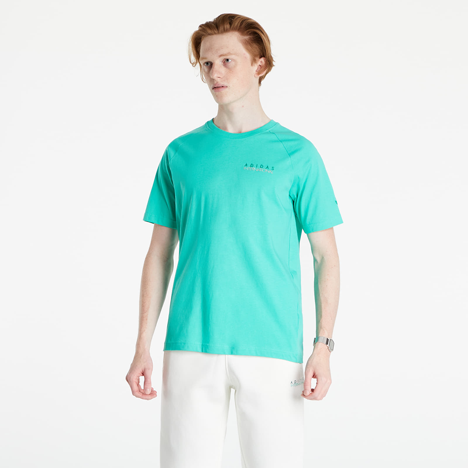 T shirts adidas Sports Club Tee Hi Res Green Footshop