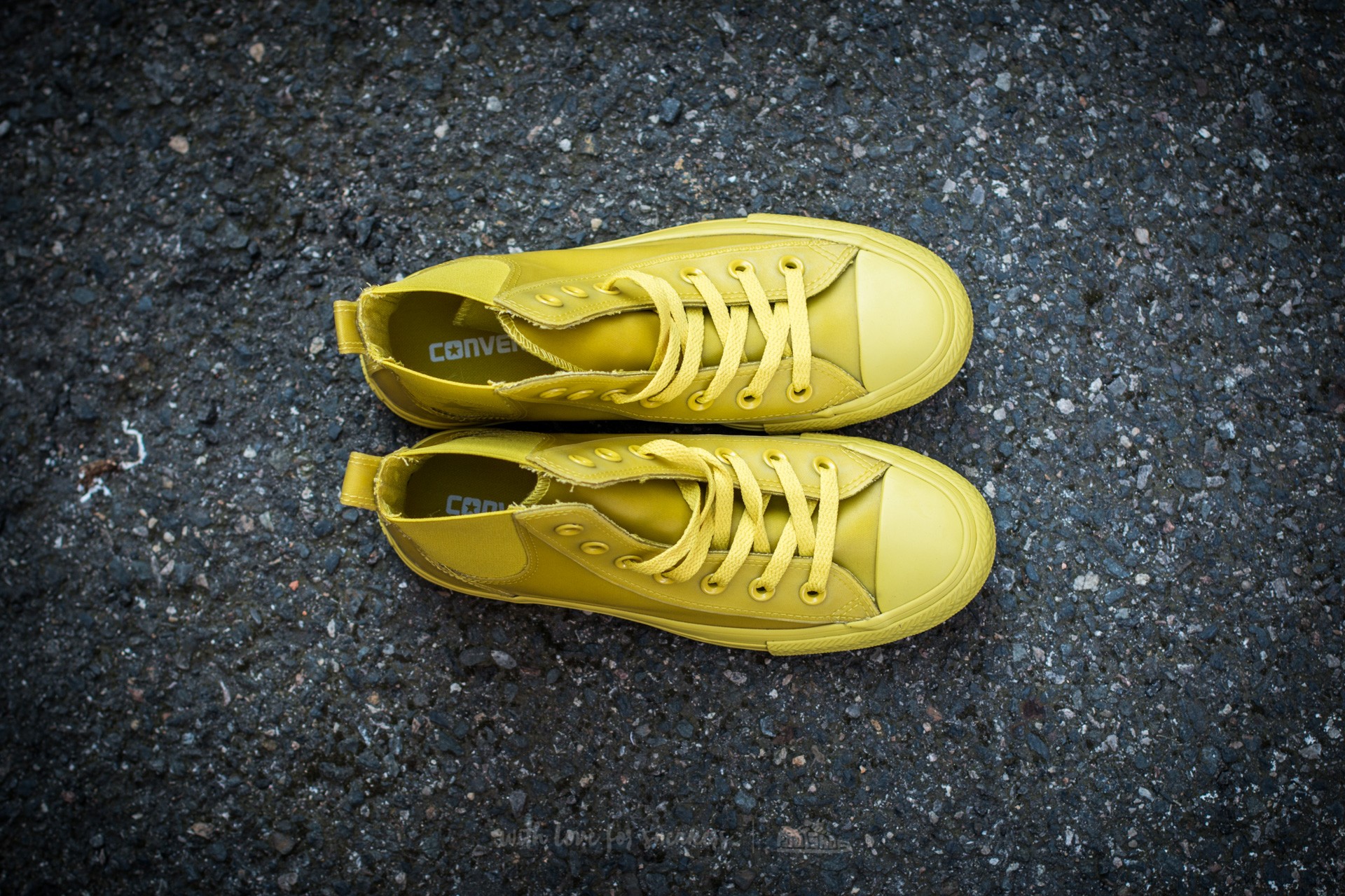 Női cipők Converse Chuck Taylor All Star Chelsea Boot Rubber Hi Bitter Lemon/ Bitter Lemon
