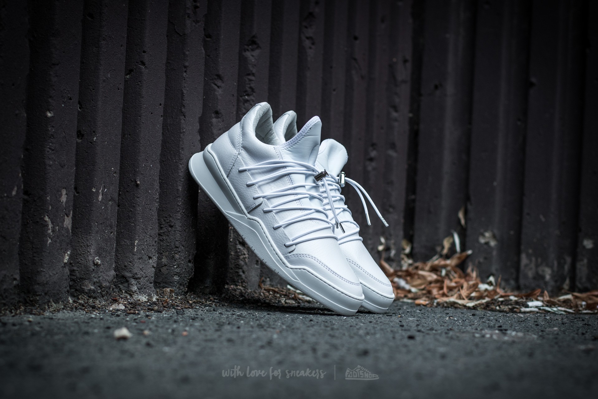 Men's shoes Filling Pieces Low Top Lee White | Footshop