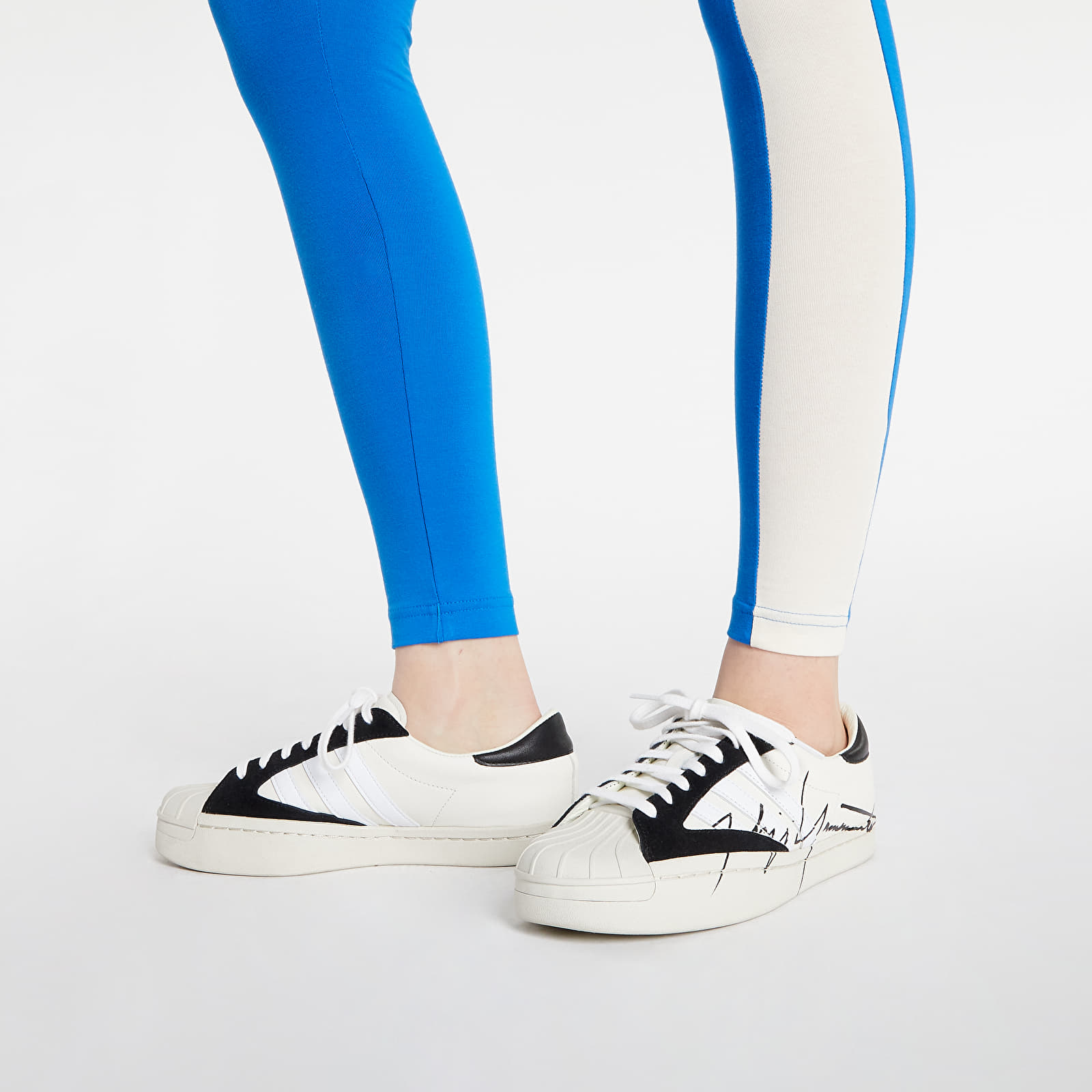 Leggings adidas Retro Leggings Blue Bird/ Wonder White