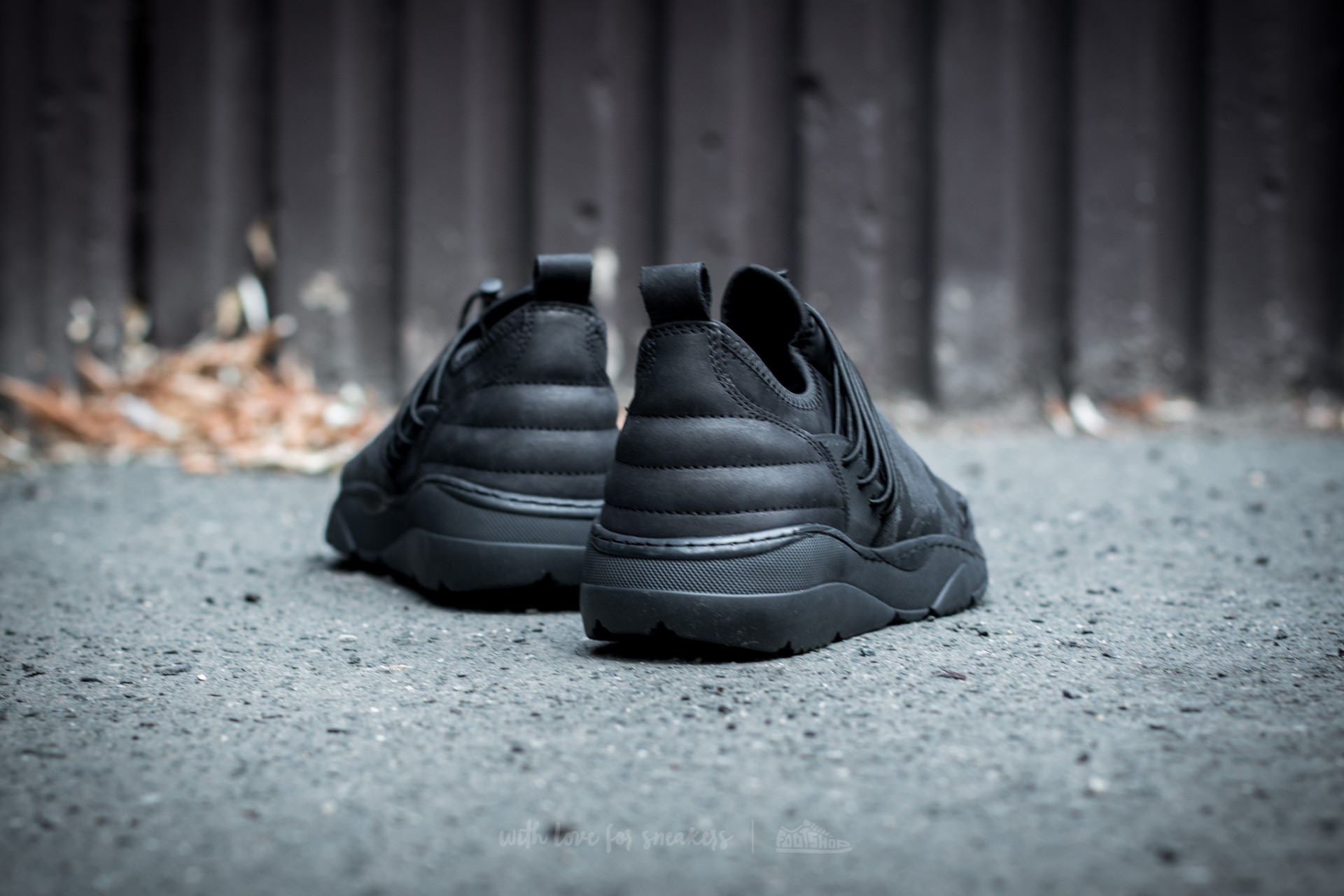 Zapatillas Hombre Filling Pieces Runner 3.0 Low Fuse All Black