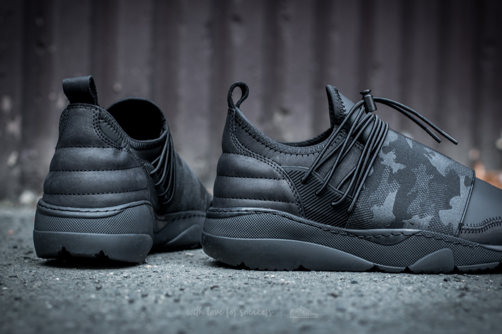 Zapatillas Hombre Filling Pieces Runner 3.0 Low Fuse All Black