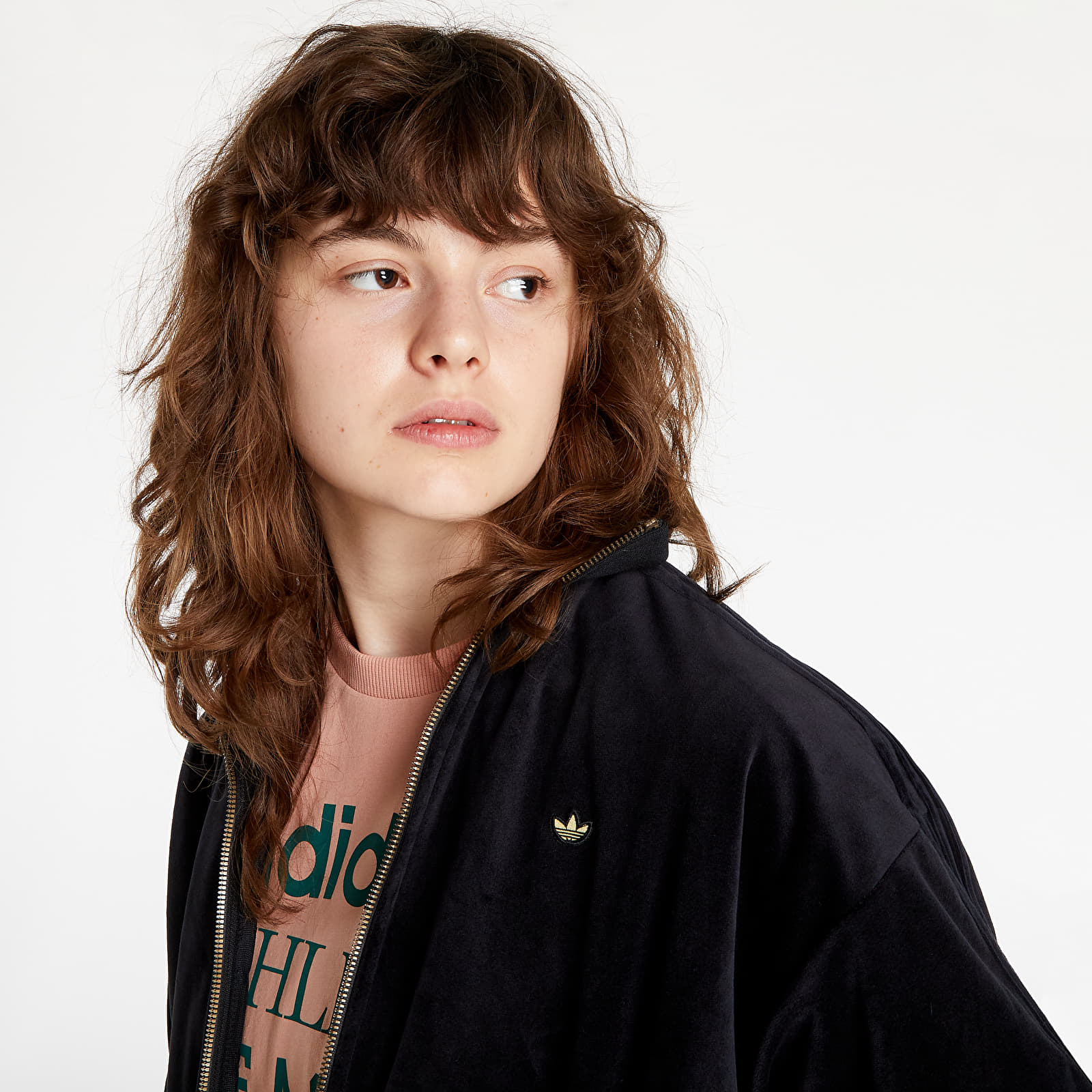 Adidas black noir track tops online