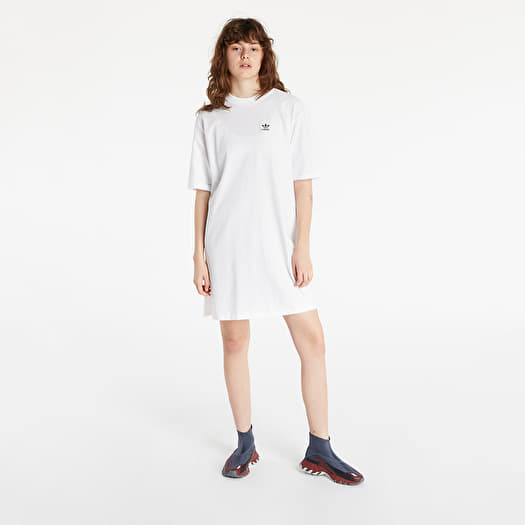 Adidas t shirt dress white shop