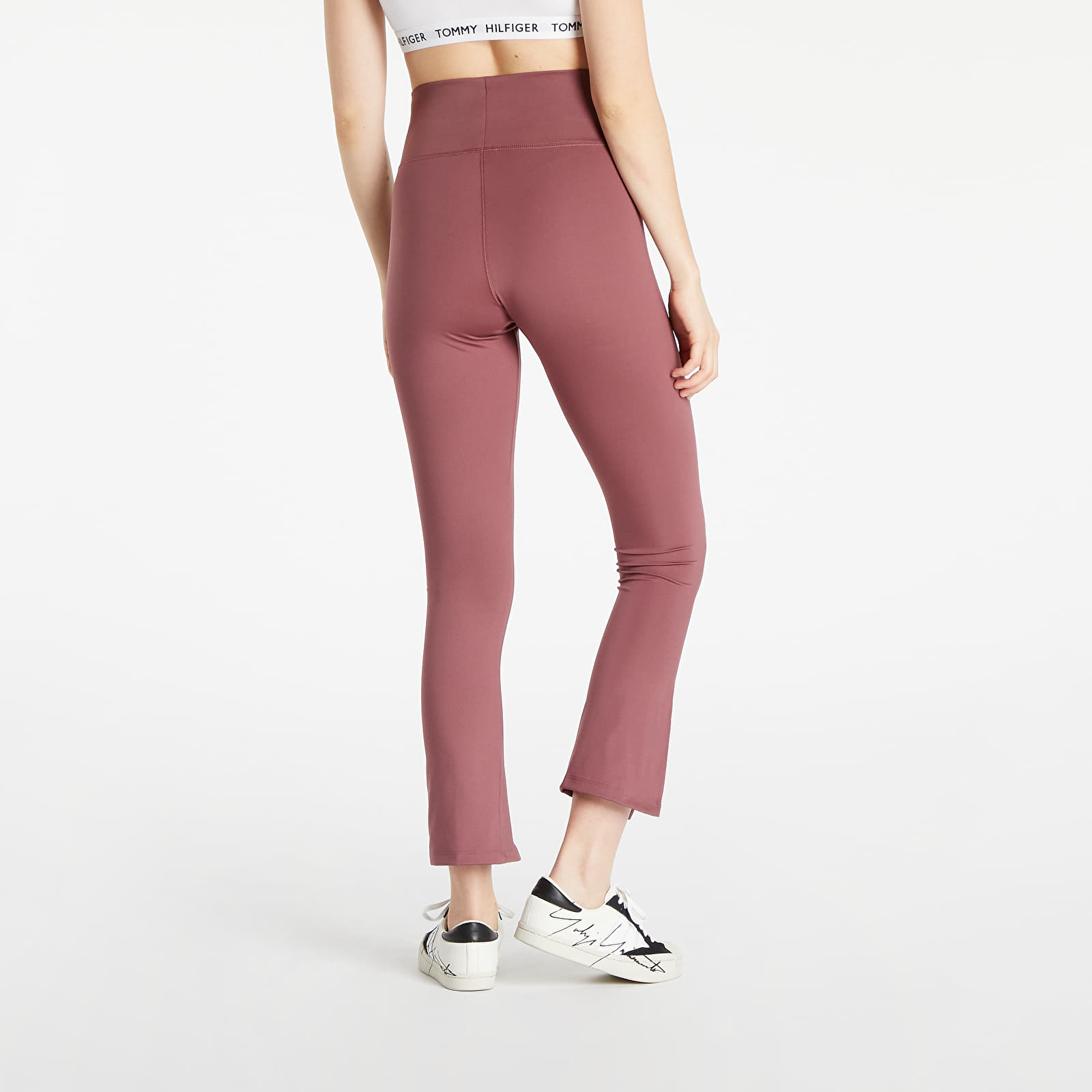 Pantalon adidas Open Hem Tights Quiet Crimson
