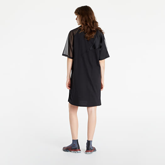 Black trefoil shop dress by adidas
