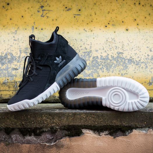 Men s shoes adidas Tubular X Primeknit Core Black Dark Grey Vintage White Footshop