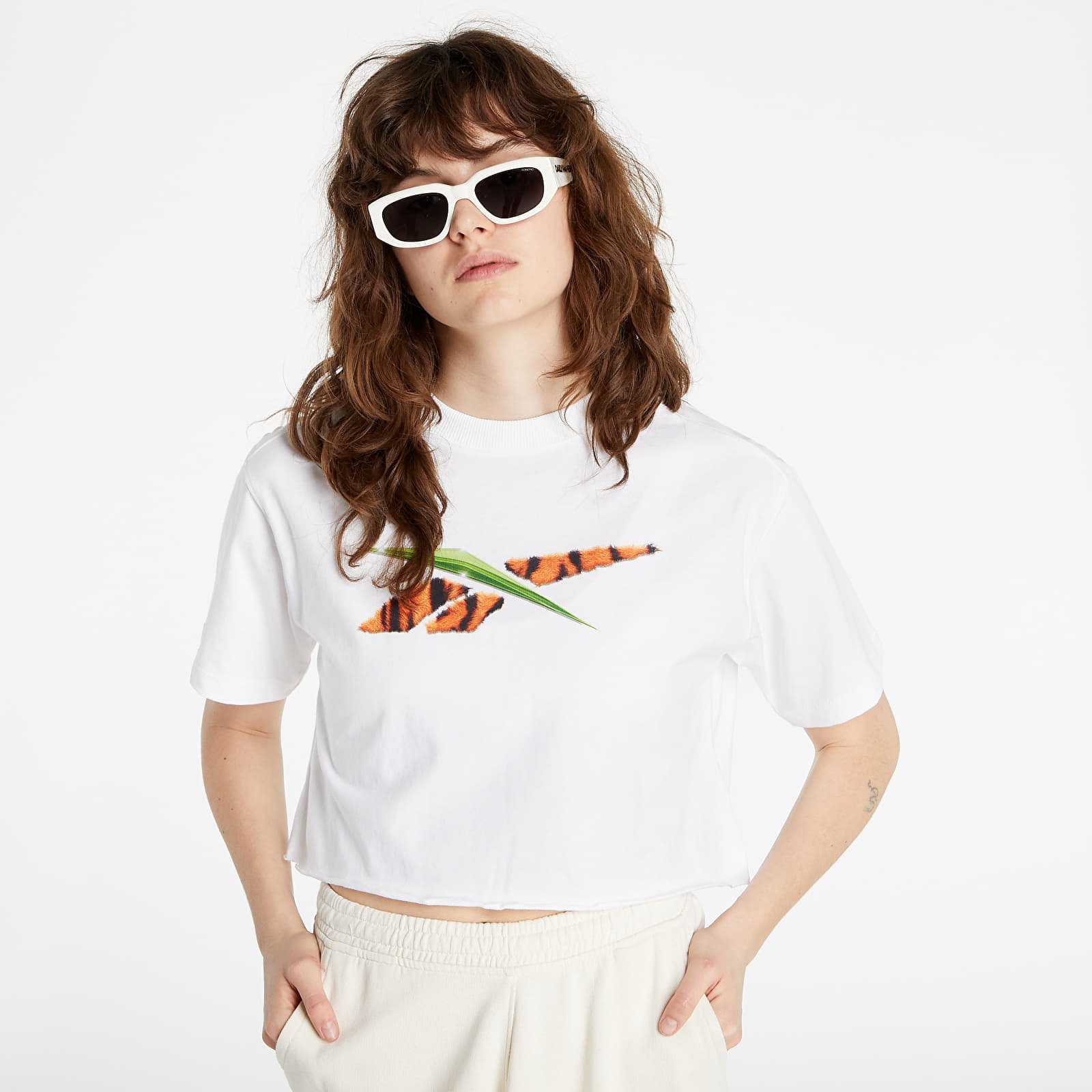 T-shirts Reebok Fj Tactile Vector Tee White