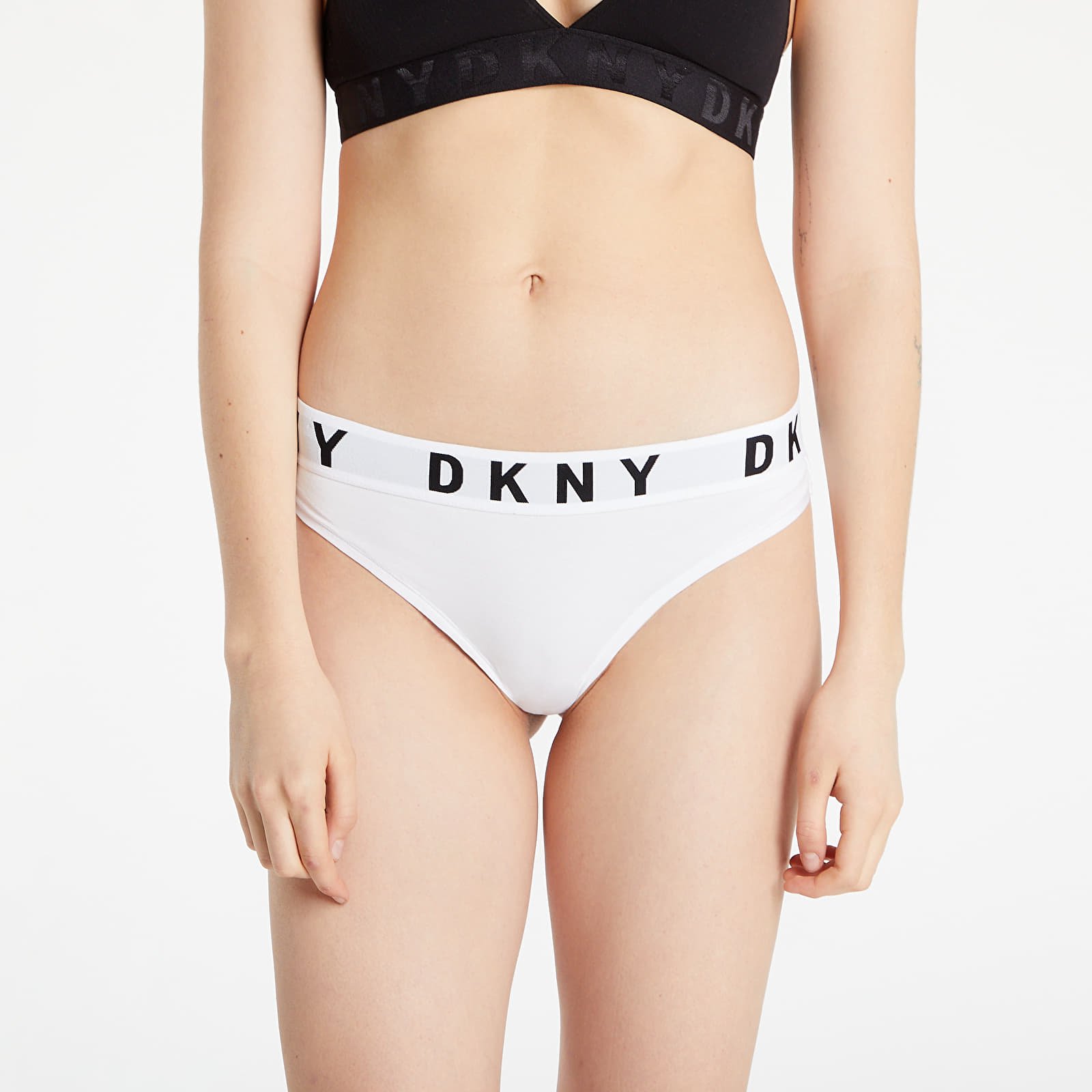 Panties DKNY Cozy Boyfriend Thong White