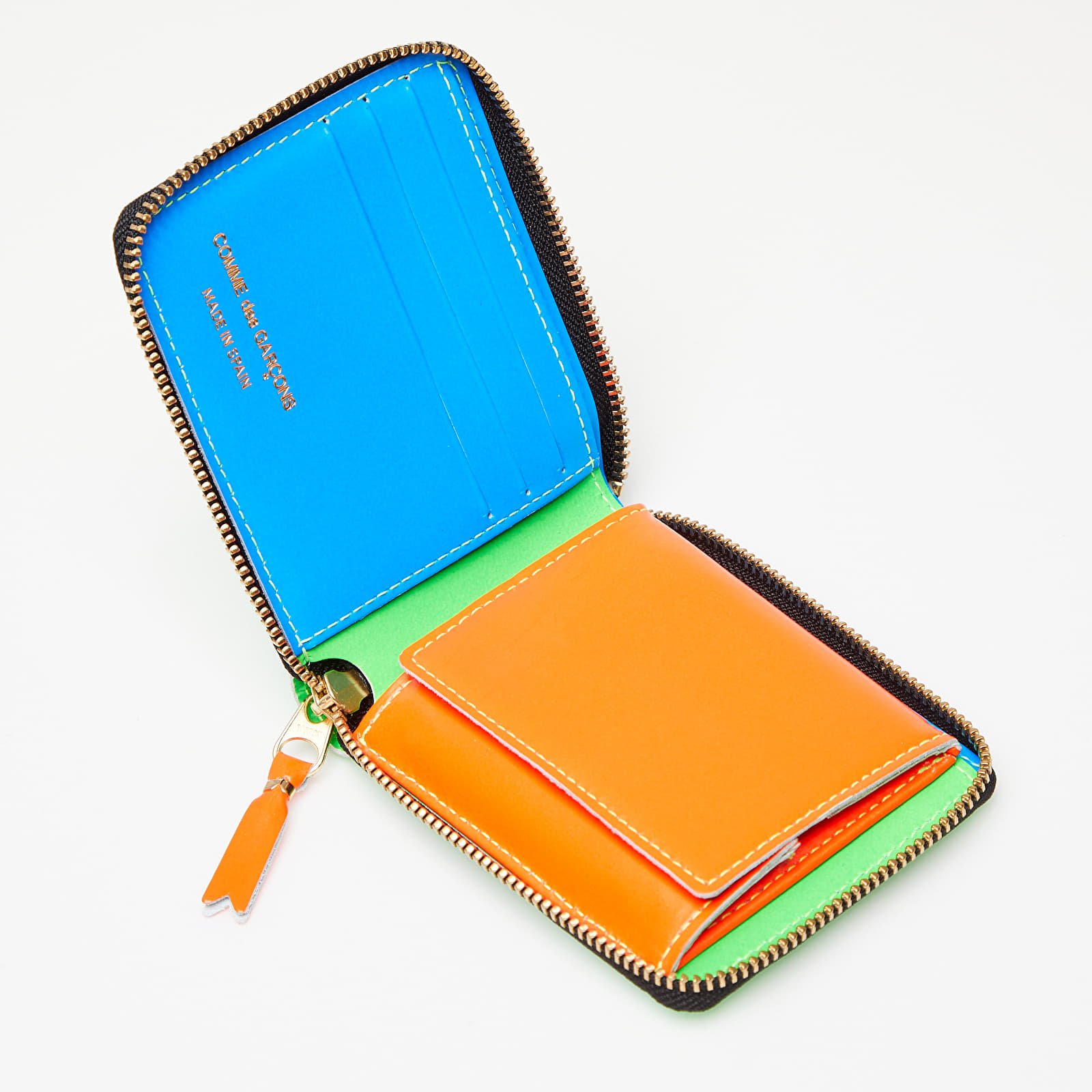 Geldbörsen Comme des Garçons Super Fluo Green