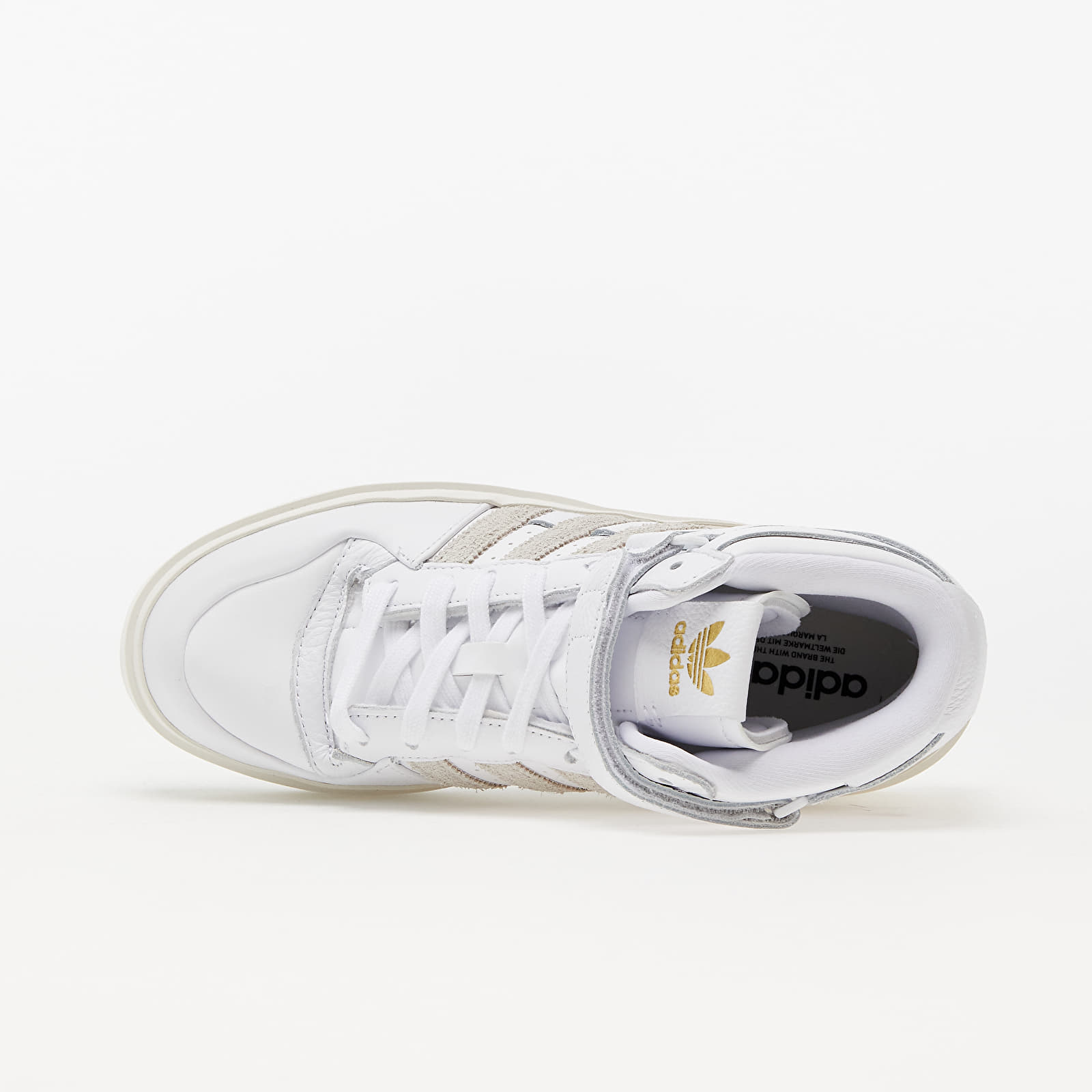 Naiste jalatsid adidas Forum Bonega Mid W Ftw White/ Orbit Grey/ Core Brown