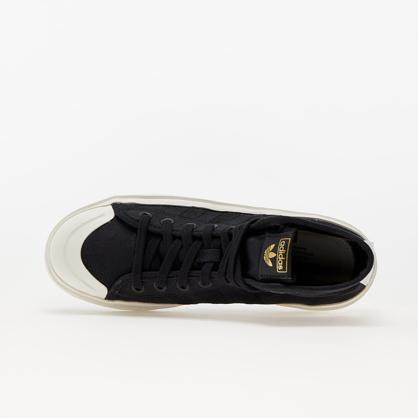 Skor för kvinnor adidas Nizza Bonega Mid W Core Black/ Core Black/ Ftw White