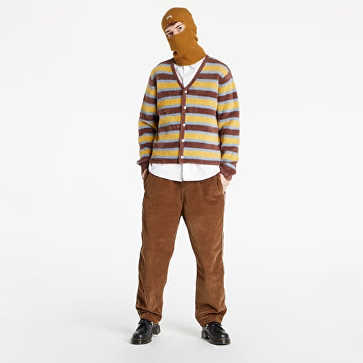 Sweaters Stüssy Horizontal Stripe Cardigan Brown | Footshop