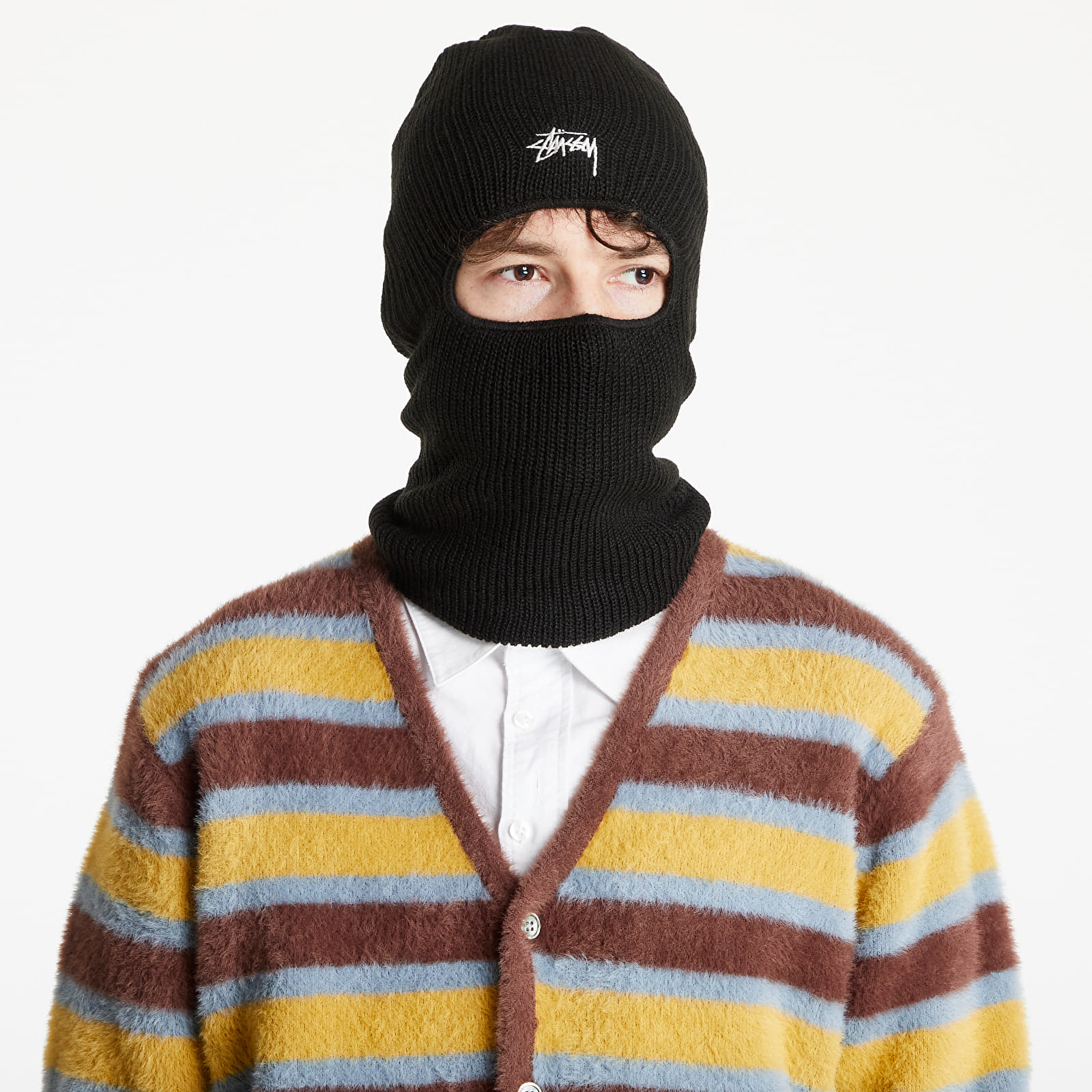 Altri accessori Stüssy Stock Knit Balaclava Black Footshop