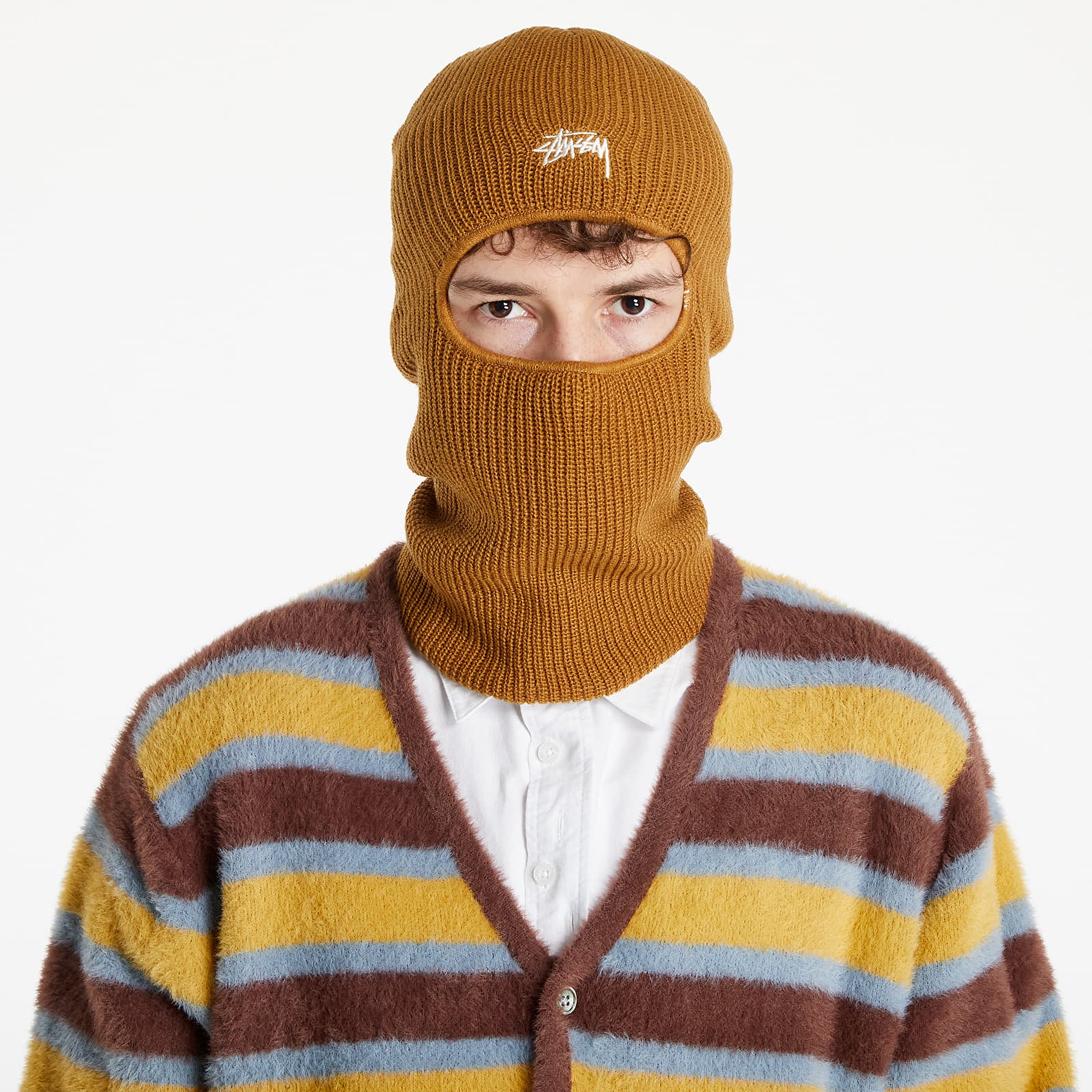 Otros accesorios Stüssy Stock Knit Balaclava Brown