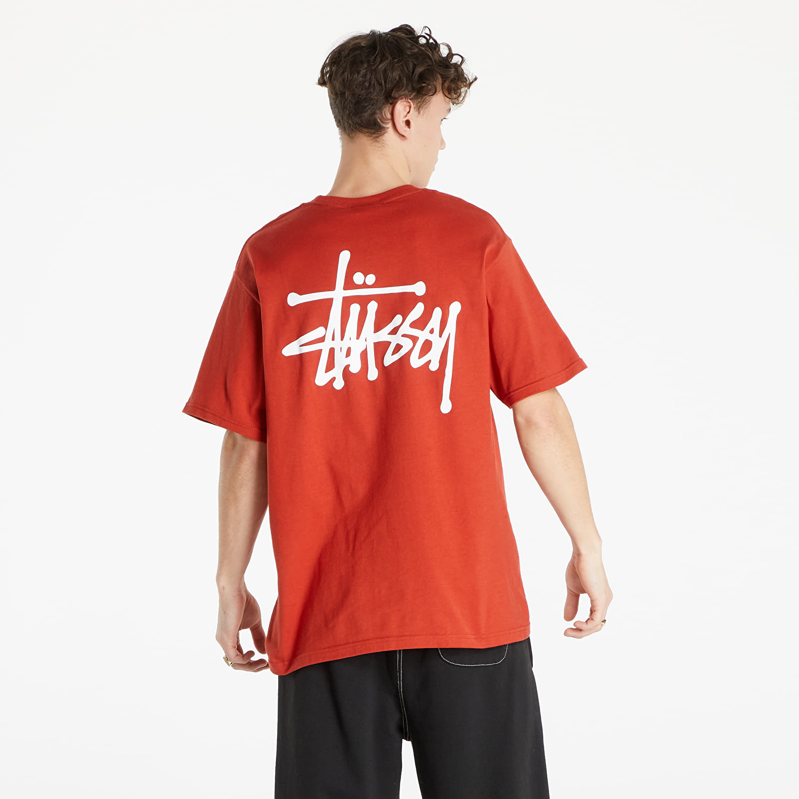 T-shirts Stüssy Basic Stussy Tee Brick