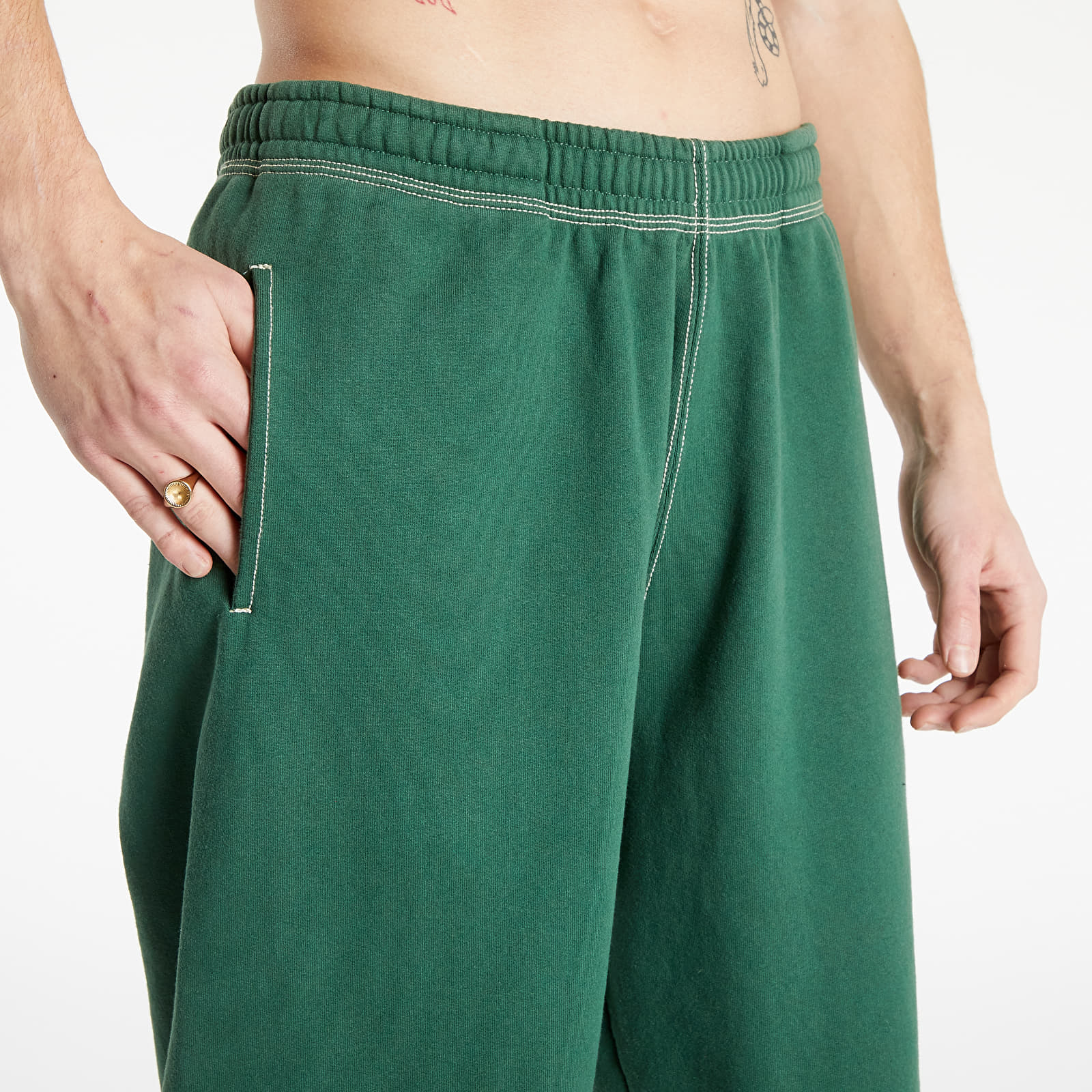 Панталони Stüssy Contrast Stitch Label Pant Forest