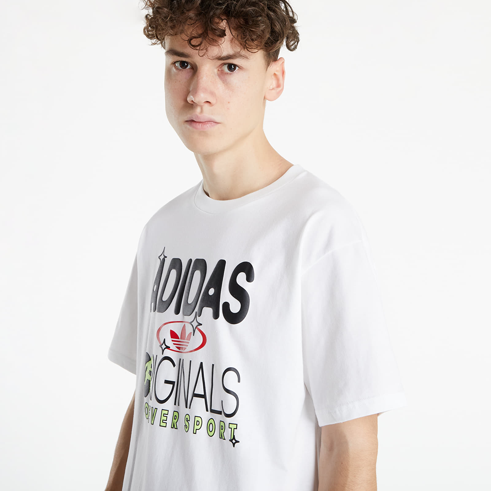 Tricouri  adidas OG Forever Sport Graphic Tee White