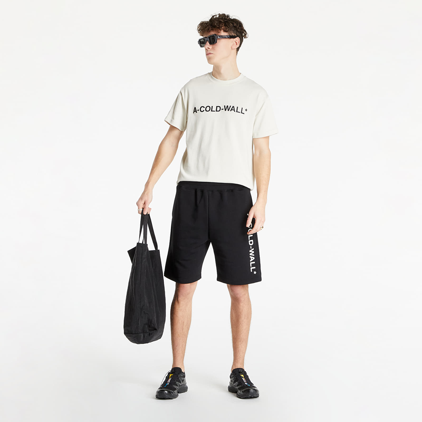 Shorts A-COLD-WALL* Knitted Essential Logo Sweat Short Black