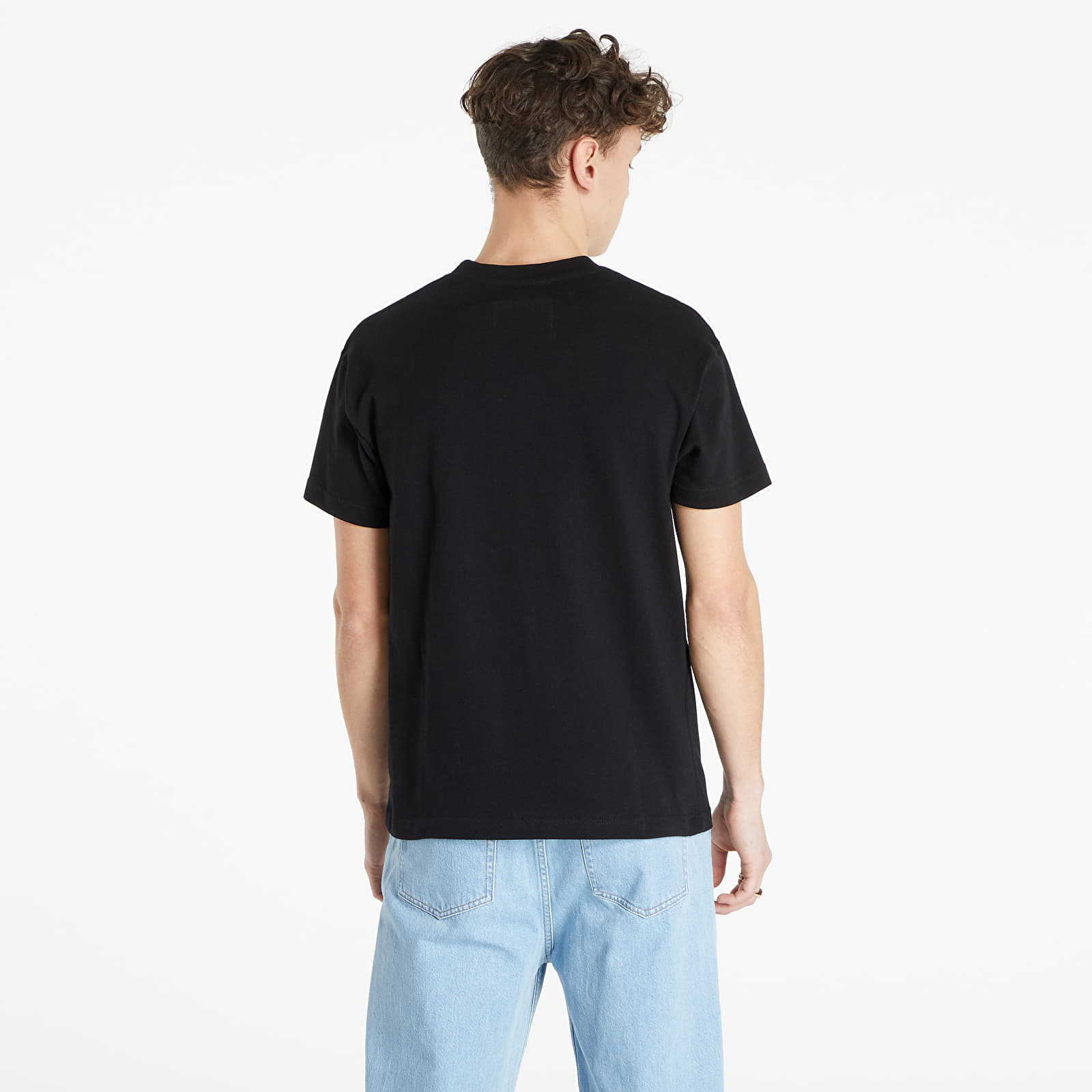 T-shirts A-COLD-WALL* Knitted Esssential Short Sleeve Logo T-Shirt Black