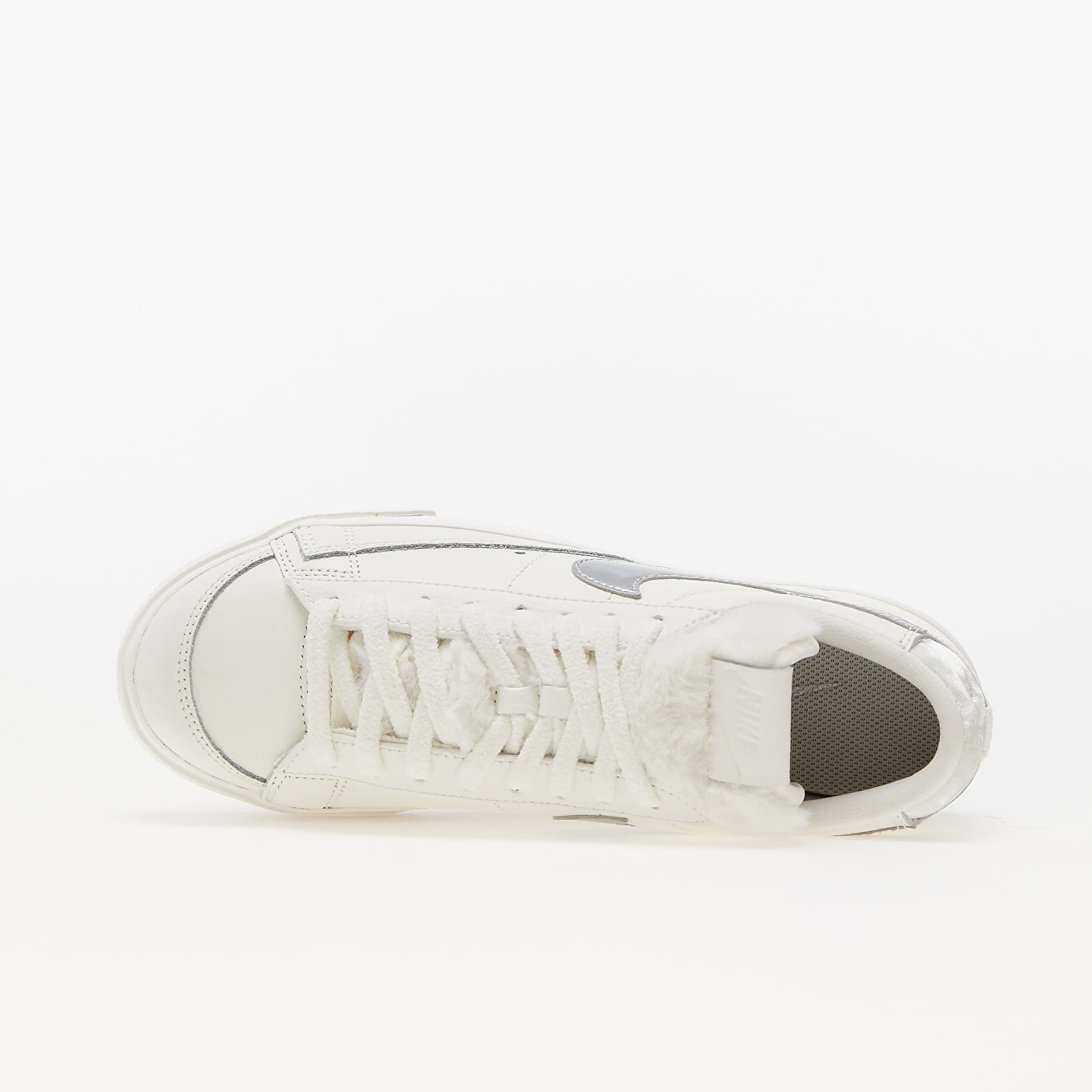 Zapatillas mujer NIke Wmns Blazer Low Platform Sail/ Metallic Silver
